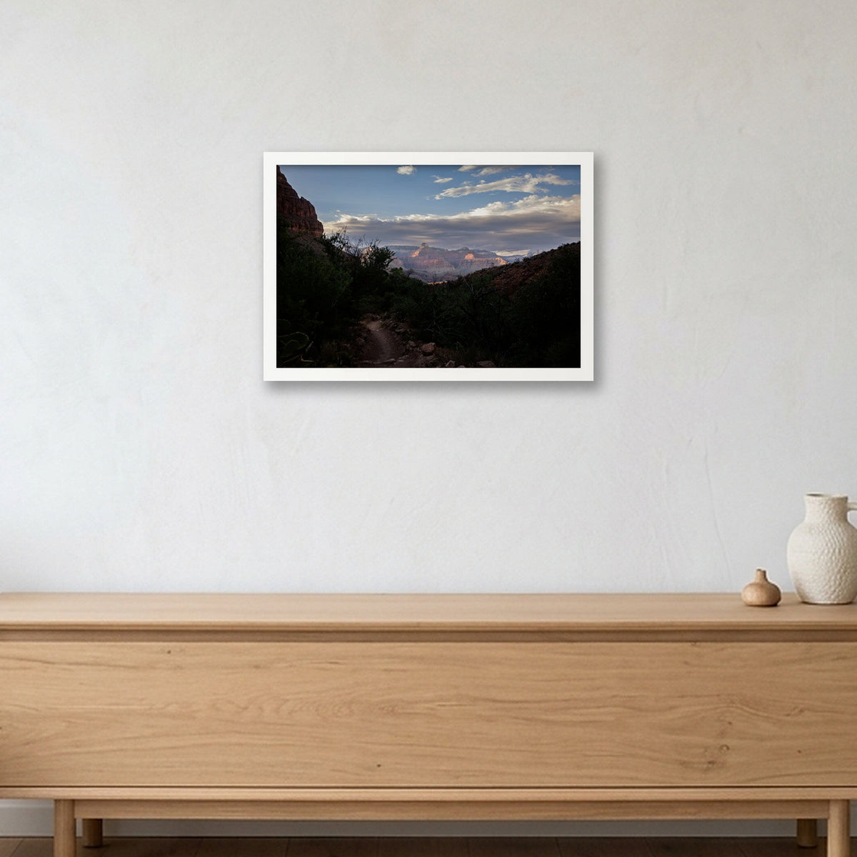 Grand Canyon #8 — 45×30cm, 18×12" White Frame