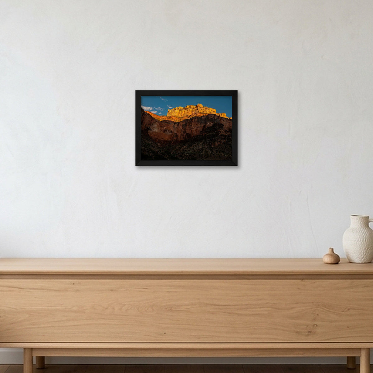 Grand Canyon #7 — A4 (30×21cm, 12×8") Black Frame