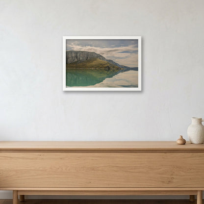 Ilulissat Landscape #10 — 45×30cm, 18×12" White Frame