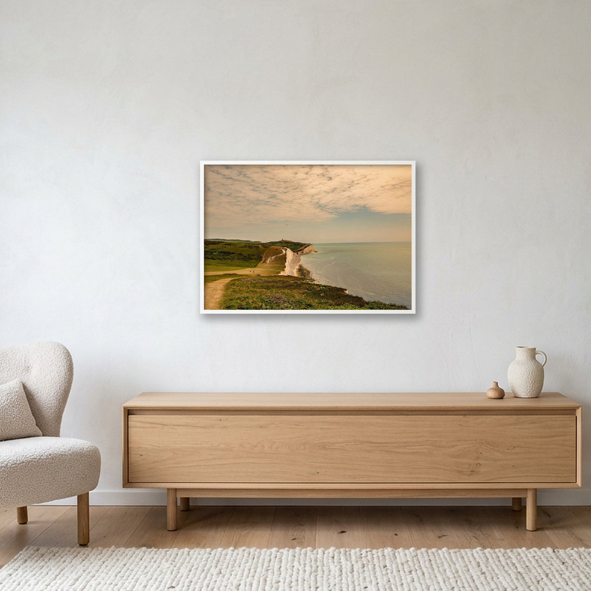 Seven Sisters #6 — 100×70cm, 39×28" White Frame