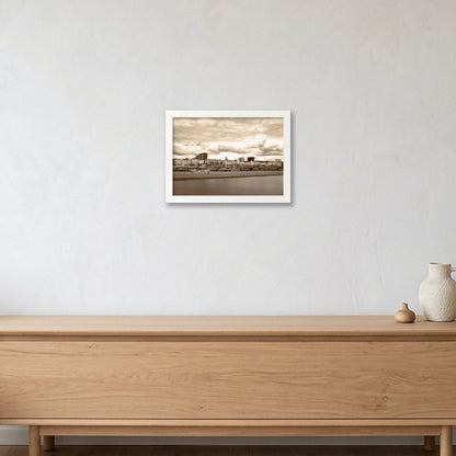 Brighton #1 — A4 (30×21cm, 12×8") White Frame