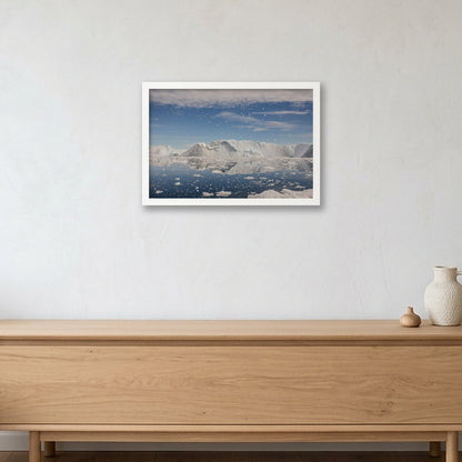 Disko Bay #6 — 45×30cm, 18×12" White Frame