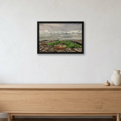 Ilulissat Landscape #5 — 45×30cm, 18×12" Black Frame