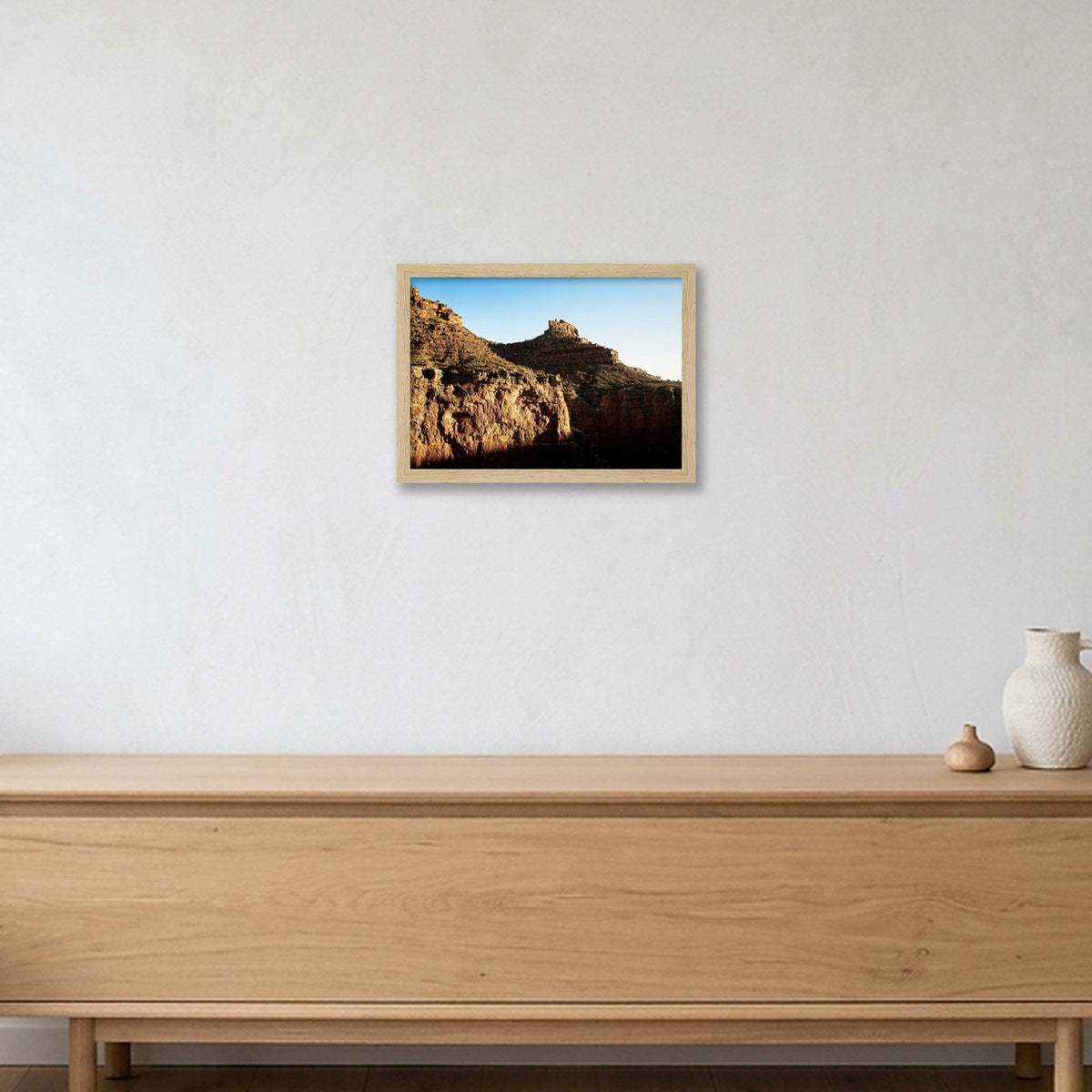 Grand Canyon #1 — A4 (30×21cm, 12×8") Oak Frame