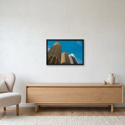 Chicago #6 — 60×40cm, 24×16" Black Frame