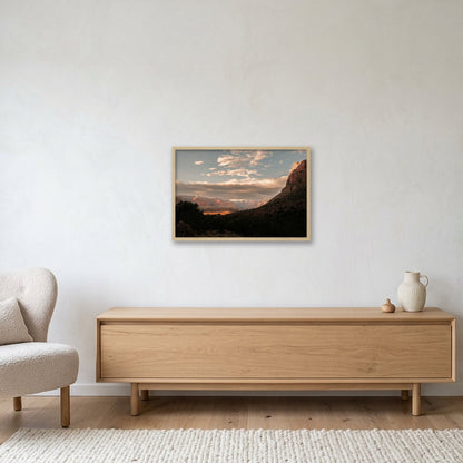Grand Canyon #6 — 60×40cm, 24×16" Oak Frame
