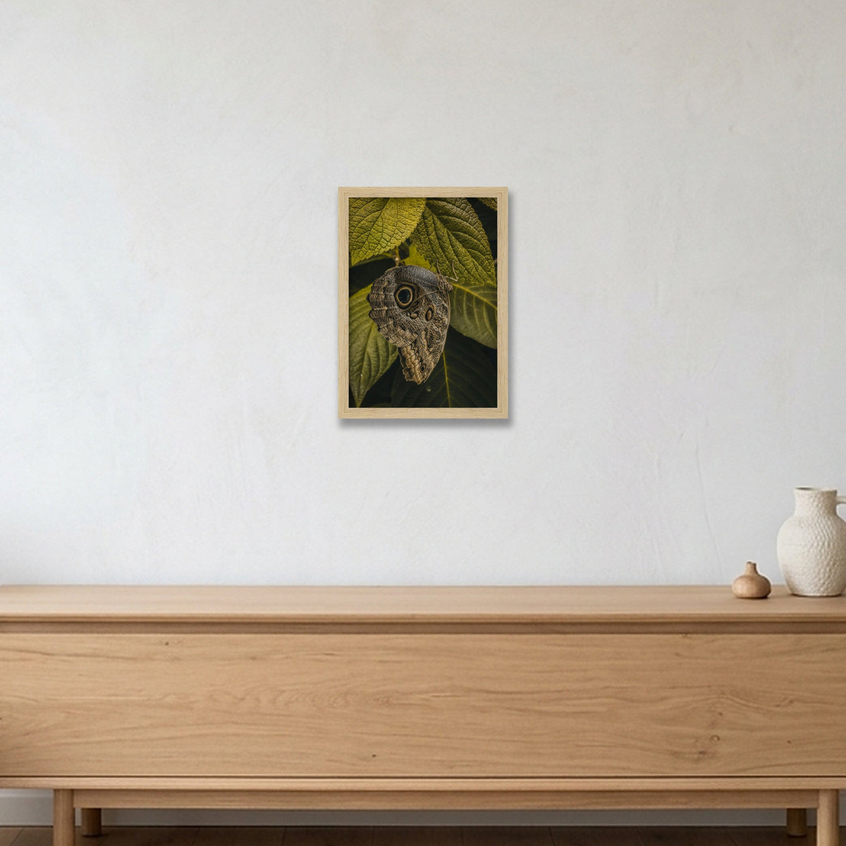 Animal Kingdom #17 — A4 (21×30cm, 8×12") Oak Frame