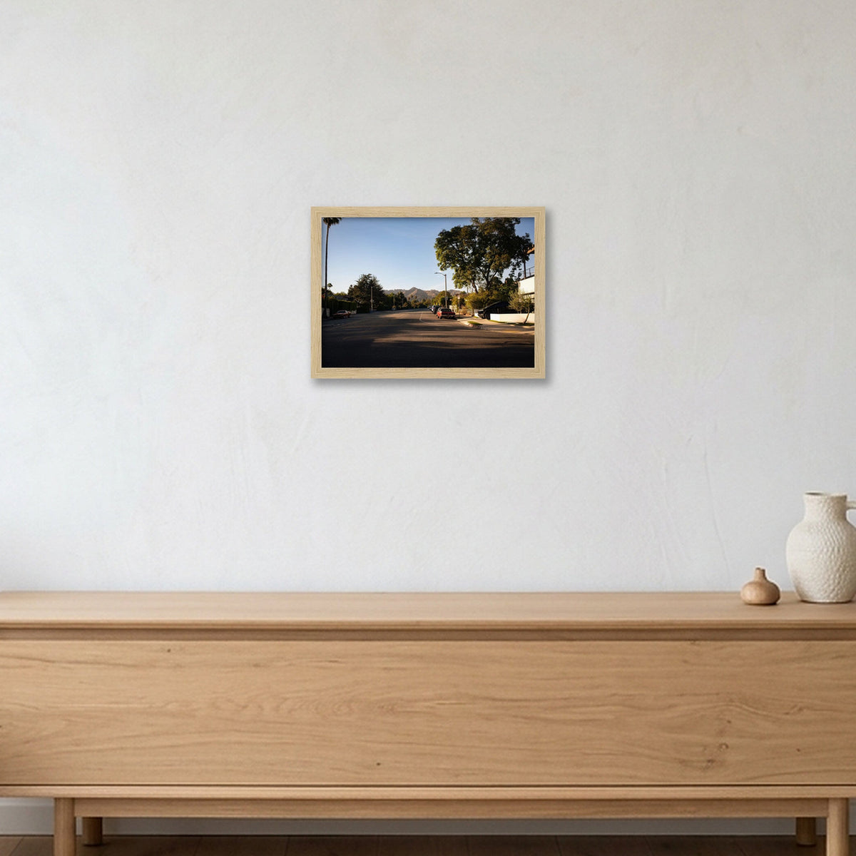 Los Angeles #6 — A4 (30×21cm, 12×8") Oak Frame