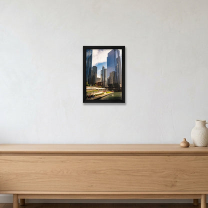 Chicago #5 — A4 (21×30cm, 8×12") Black Frame