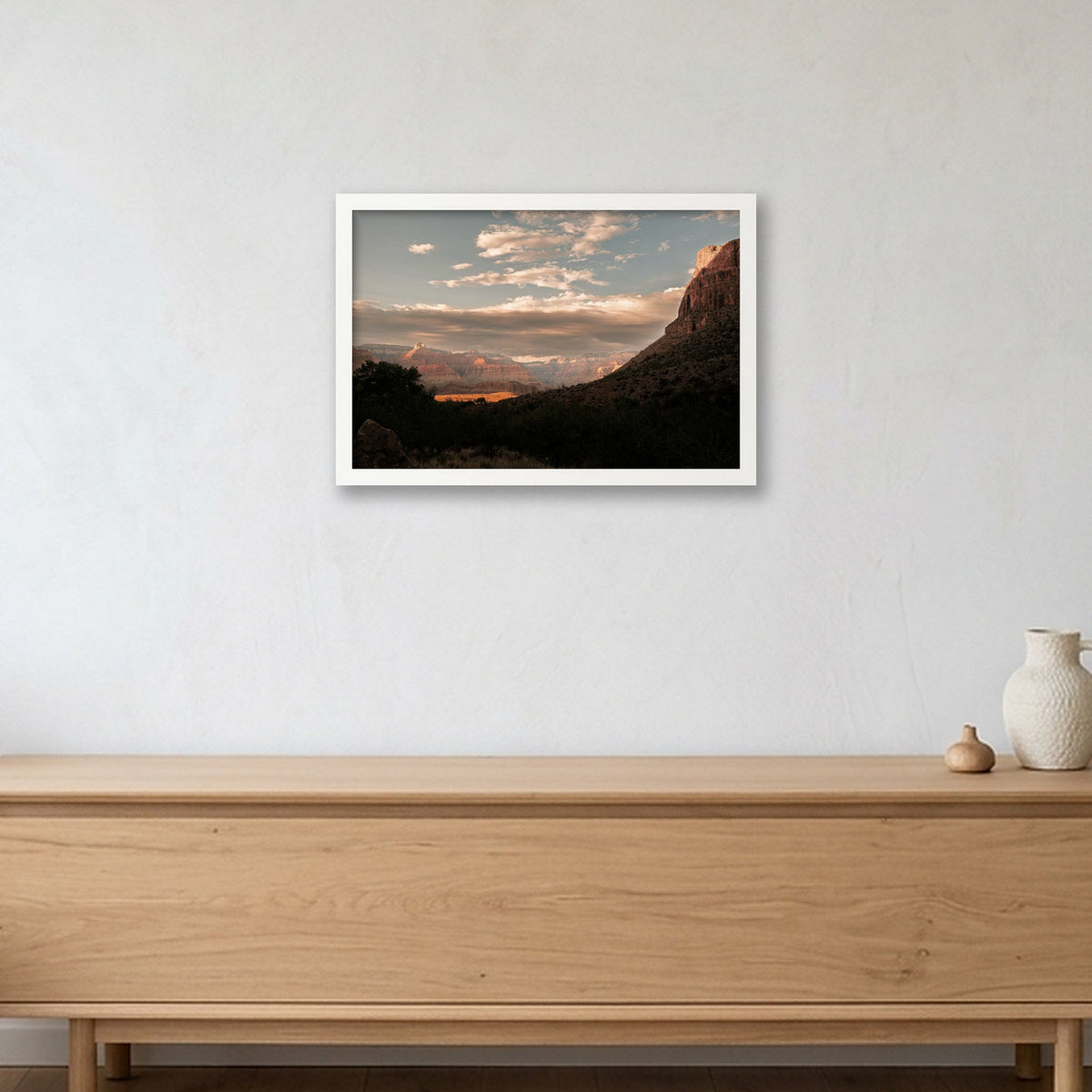 Grand Canyon #6 — 45×30cm, 18×12" White Frame