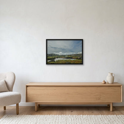 Ilulissat Landscape #4 — 60×40cm, 24×16" Black Frame