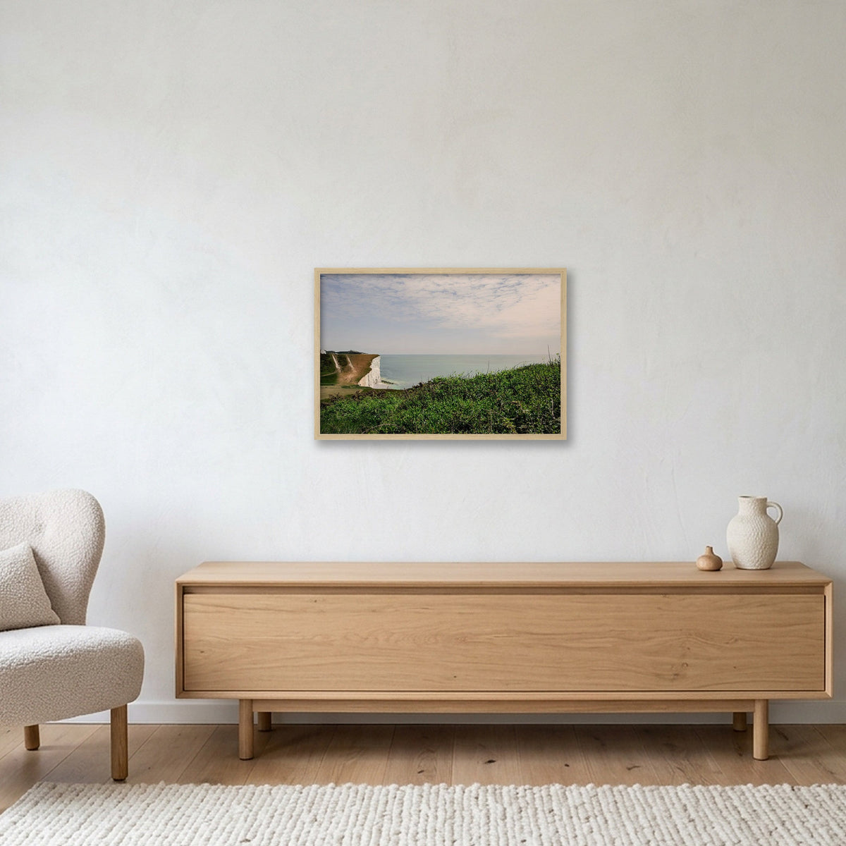 Seven Sisters #7 — 60×40cm, 24×16" Oak Frame