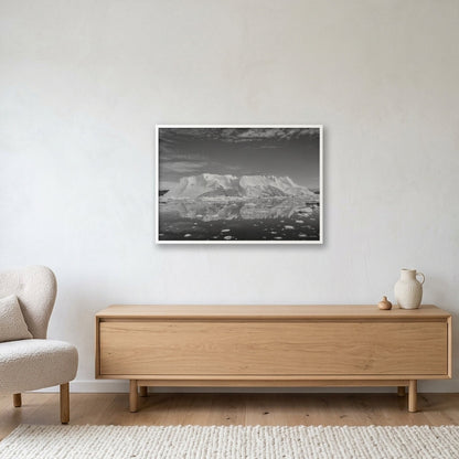 Disko Bay #9 — 100×70cm, 39×28" White Frame