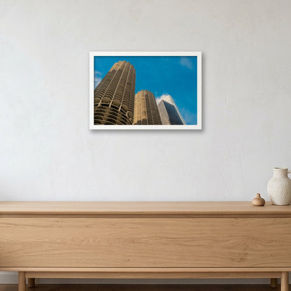 Chicago #6 — 45×30cm, 18×12" White Frame
