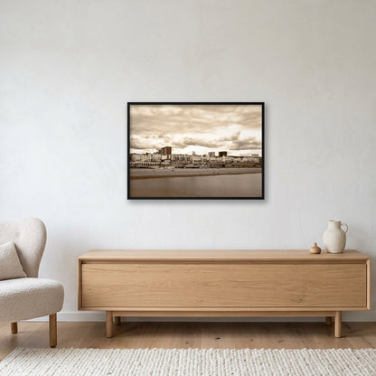 Brighton #1 — 100×70cm, 39×28" Black Frame