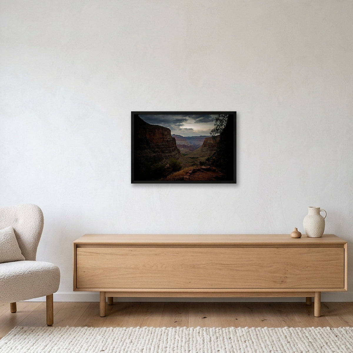 Grand Canyon #12 — 60×40cm, 24×16" Black Frame