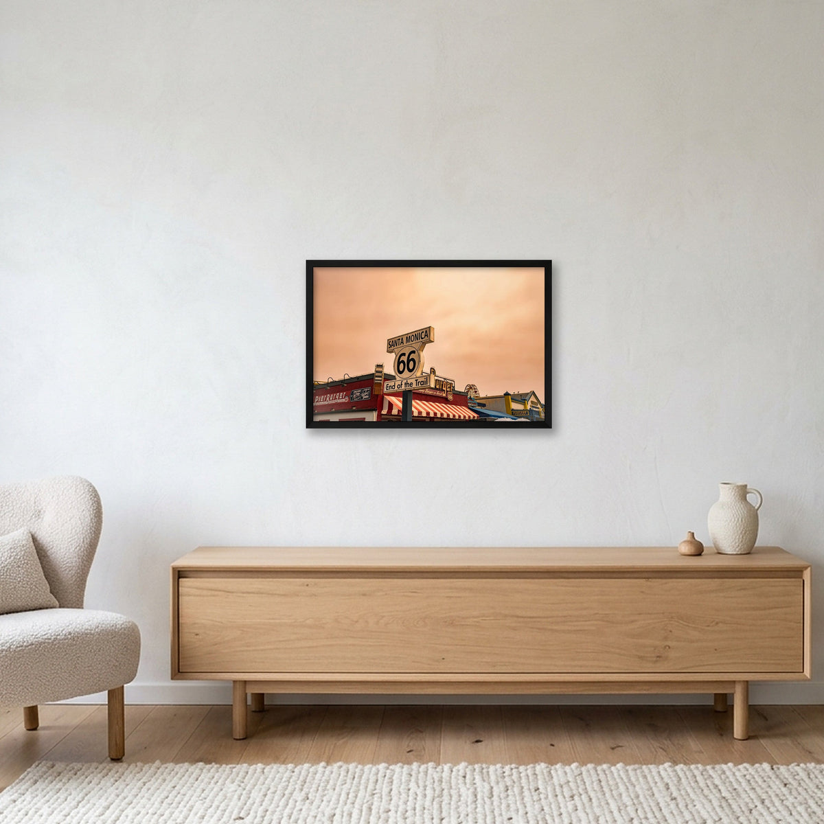 Los Angeles #1 — 60×40cm, 24×16" Black Frame