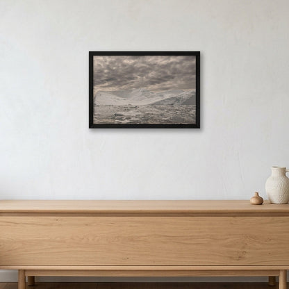 Disko Bay #13 — 45×30cm, 18×12" Black Frame