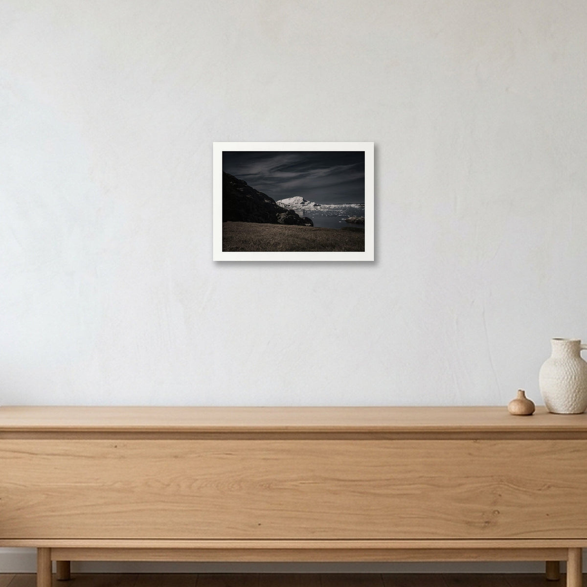 Ilulissat Landscape #8 — A4 (30×21cm, 12×8") White Frame