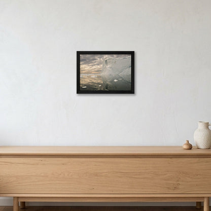 Disko Bay #14 — A4 (30×21cm, 12×8") Black Frame