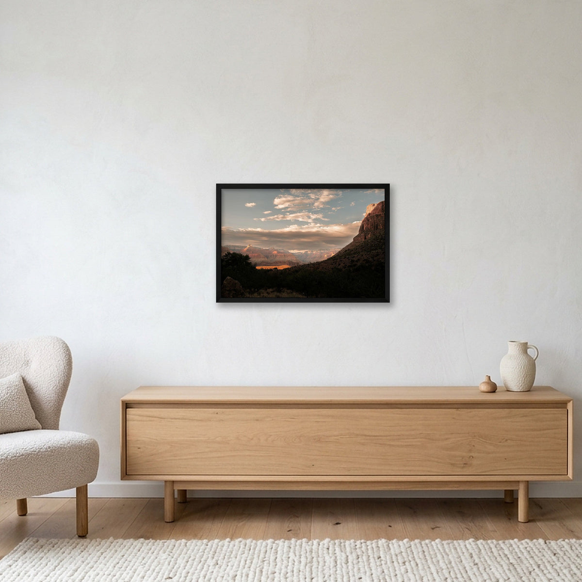 Grand Canyon #6 — 60×40cm, 24×16" Black Frame
