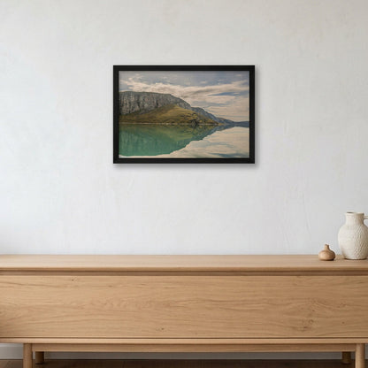 Ilulissat Landscape #10 — 45×30cm, 18×12" Black Frame