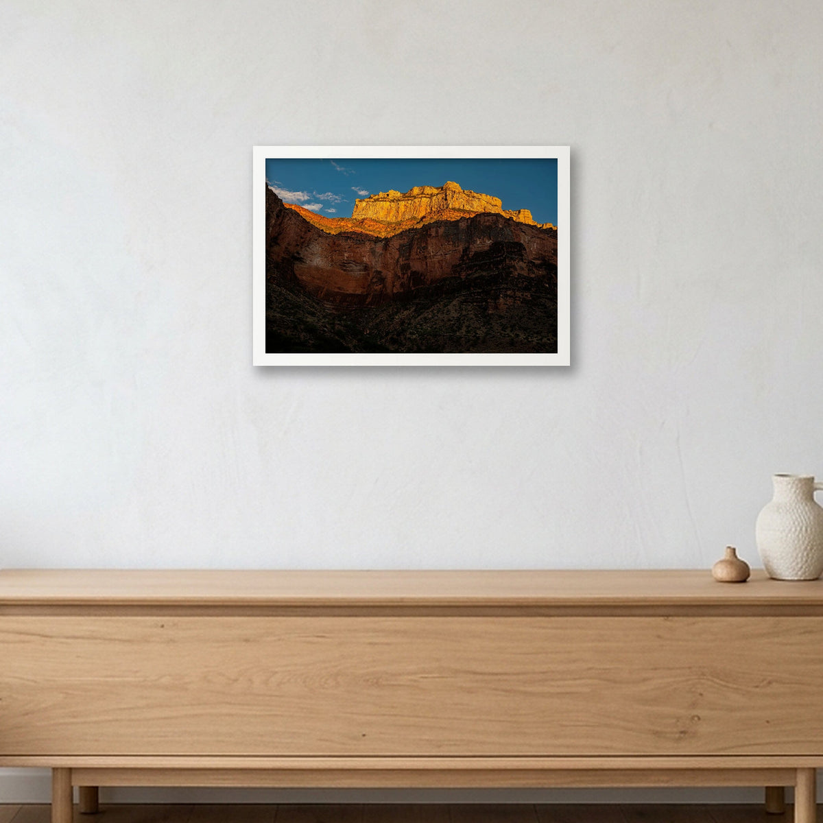 Grand Canyon #7 — 45×30cm, 18×12" White Frame