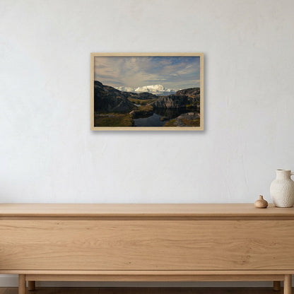 Ilulissat Landscape #6 — 45×30cm, 18×12" Oak Frame
