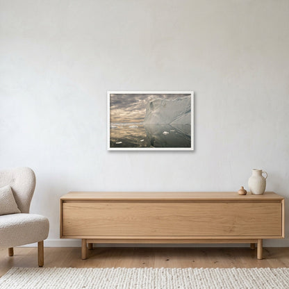Disko Bay #14 — 60×40cm, 24×16" White Frame