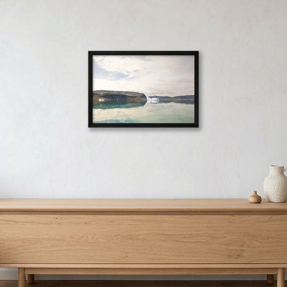 Ilulissat Landscape #13 — 45×30cm, 18×12" Black Frame