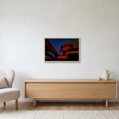 Los Angeles #9 — 60×40cm, 24×16" Oak Frame