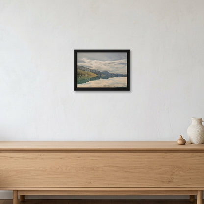 Ilulissat Landscape #12 — A4 (30×21cm, 12×8") Black Frame