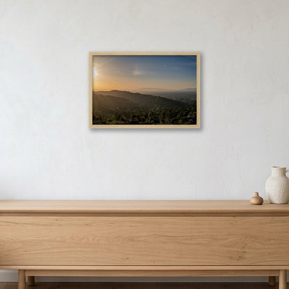 Los Angeles #7 — 45×30cm, 18×12" Oak Frame