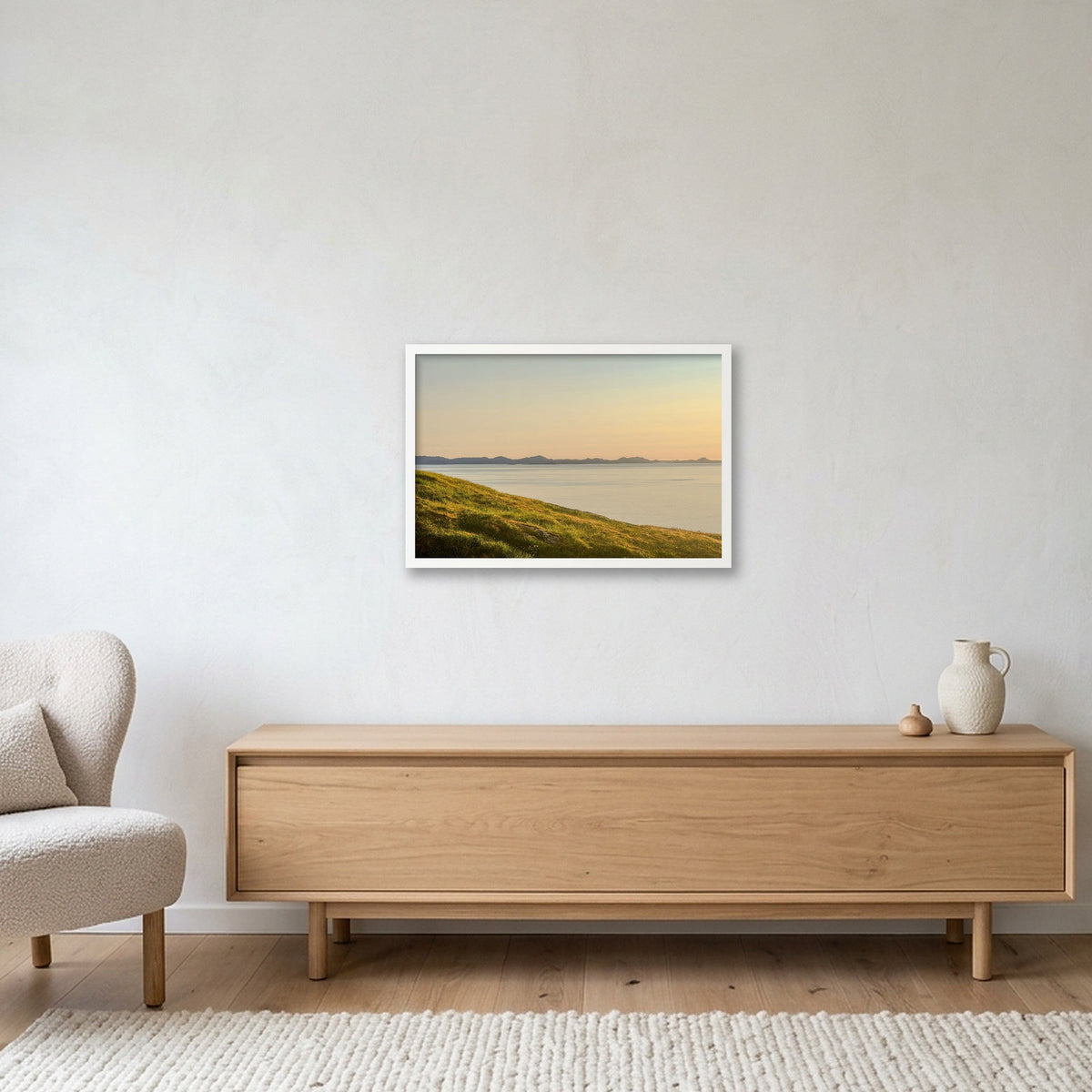 Ilulissat Landscape #15 — 60×40cm, 24×16" White Frame
