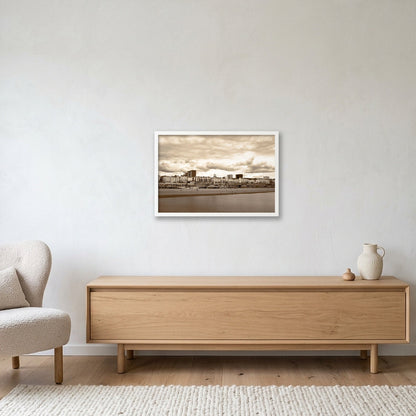 Brighton #1 — 60×40cm, 24×16" White Frame