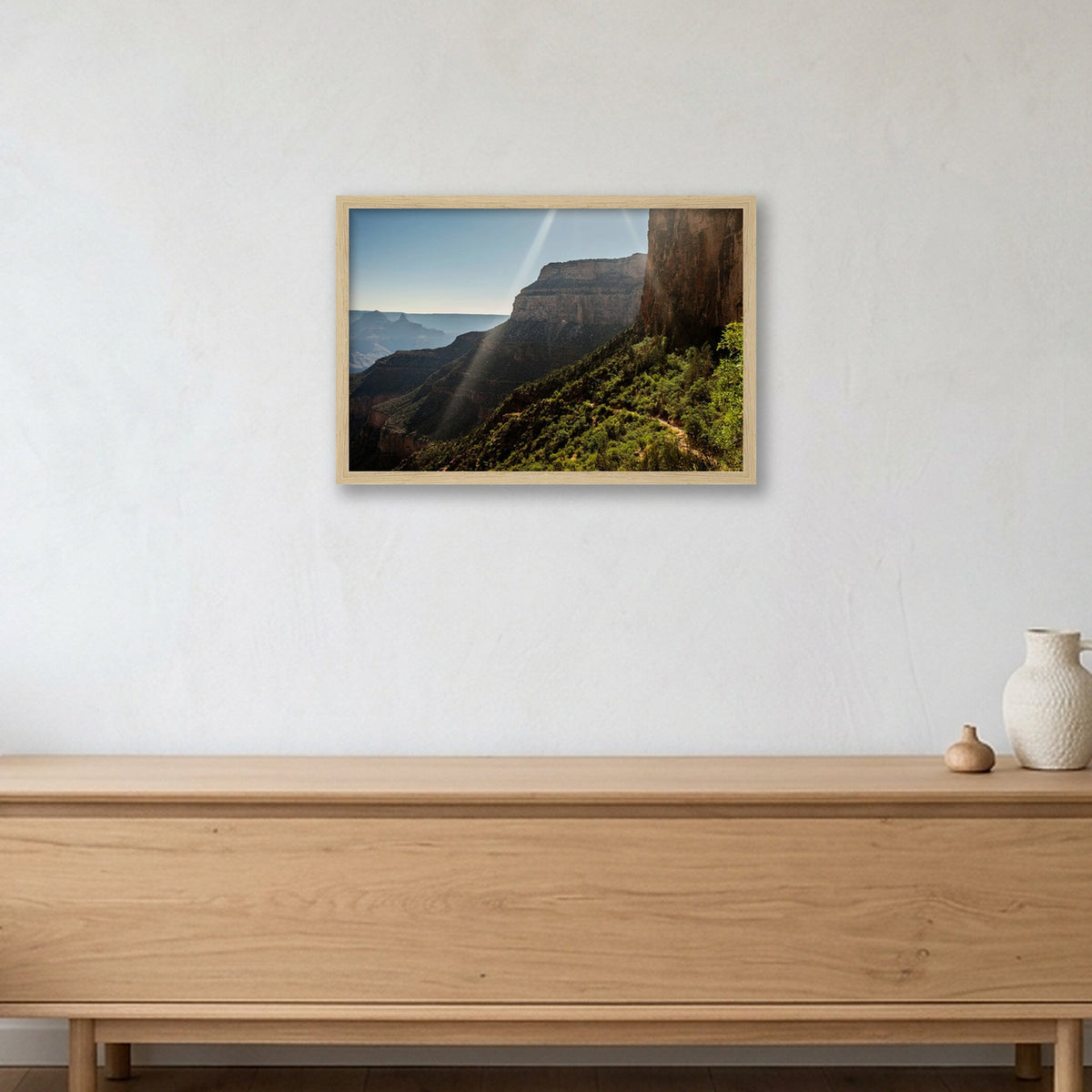 Grand Canyon #16 — 45×30cm, 18×12" Oak Frame