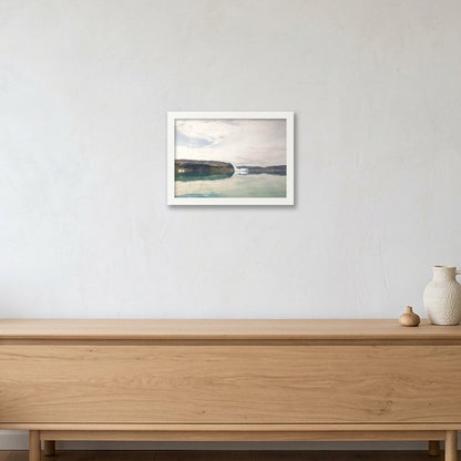Ilulissat Landscape #13 — A4 (30×21cm, 12×8") White Frame