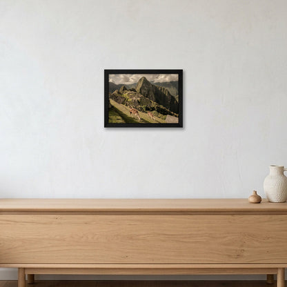 Animal Kingdom #7 — A4 (30×21cm, 12×8") Black Frame