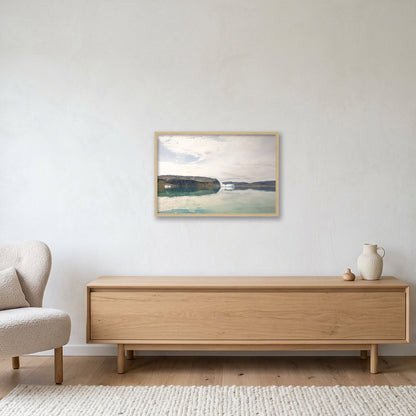 Ilulissat Landscape #13 — 60×40cm, 24×16" Oak Frame