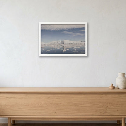 Disko Bay #7 — 45×30cm, 18×12" White Frame
