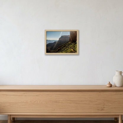 Grand Canyon #16 — A4 (30×21cm, 12×8") Oak Frame