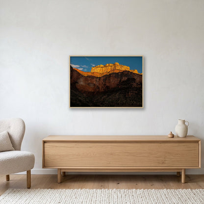 Grand Canyon #7 — 100×70cm, 39×28" Oak Frame