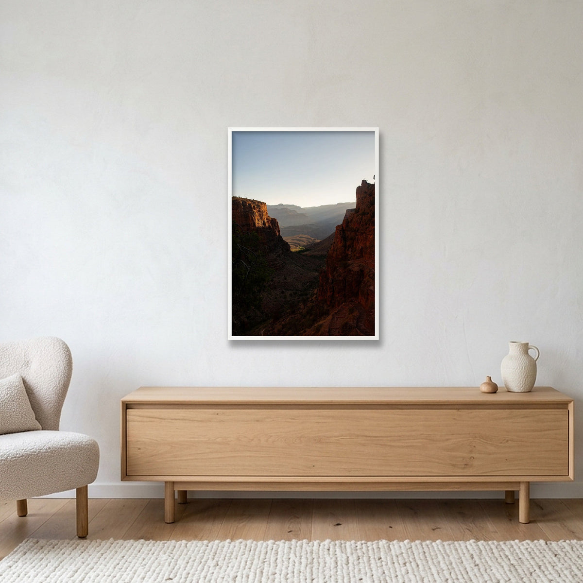 Grand Canyon #2 — 70×100cm, 28×39" White Frame