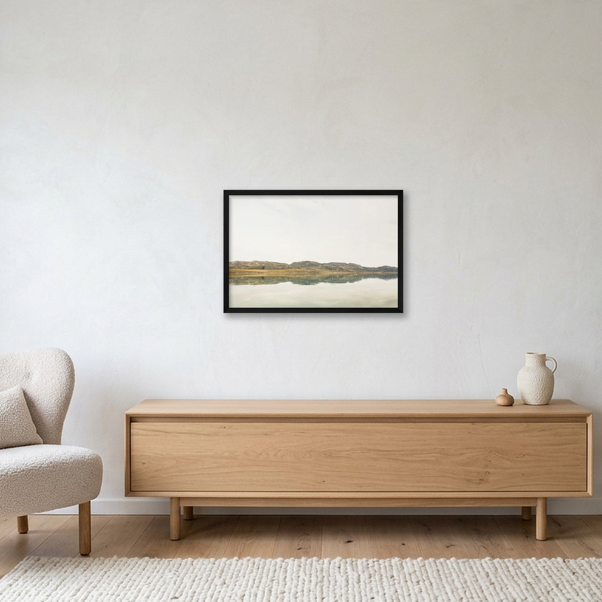 Ilulissat Landscape #14 — 60×40cm, 24×16" Black Frame