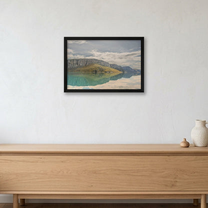 Ilulissat Landscape #11 — 45×30cm, 18×12" Black Frame