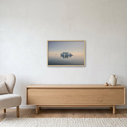 Disko Bay #1 — 60×40cm, 24×16" Oak Frame