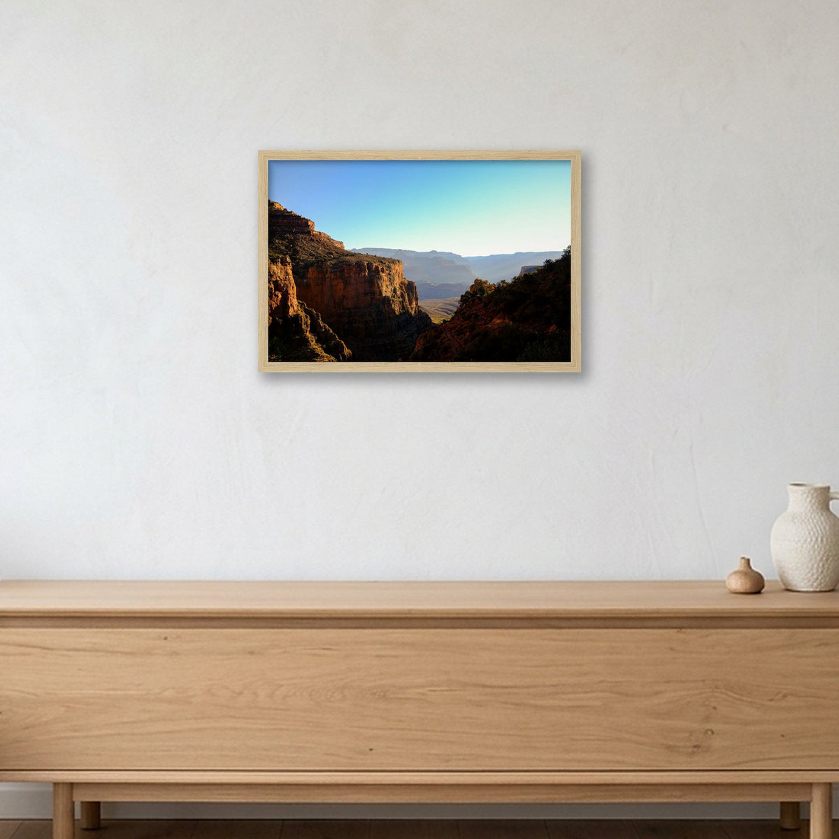 Grand Canyon #19 — 45×30cm, 18×12" Oak Frame