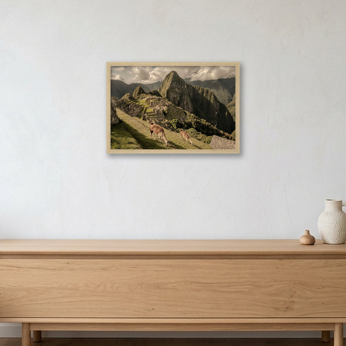 Animal Kingdom #7 — 45×30cm, 18×12" Oak Frame