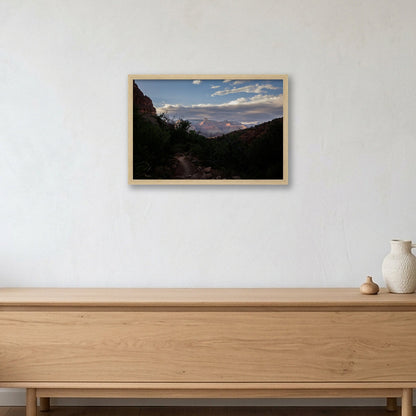 Grand Canyon #8 — 45×30cm, 18×12" Oak Frame