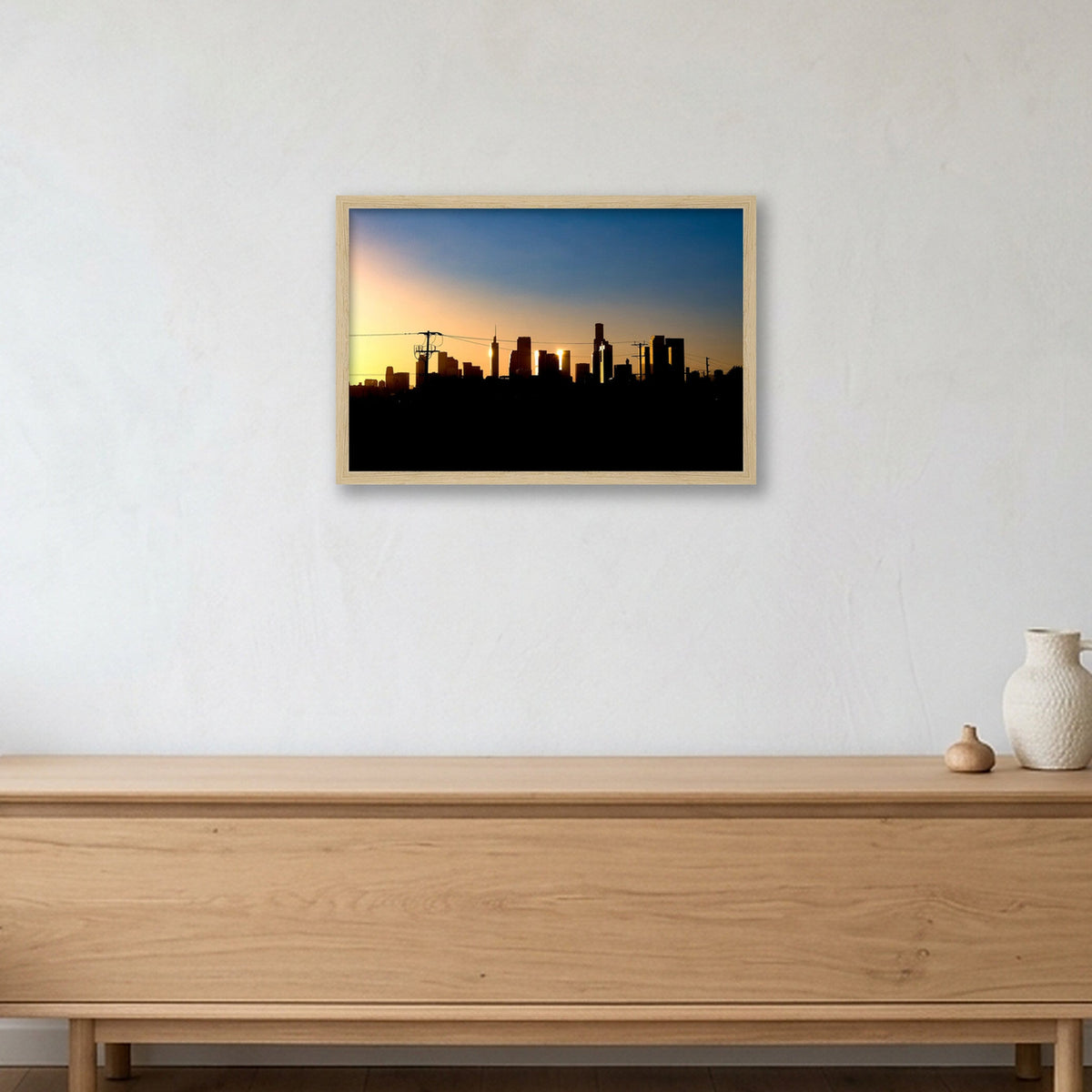 Los Angeles #2 — 45×30cm, 18×12" Oak Frame